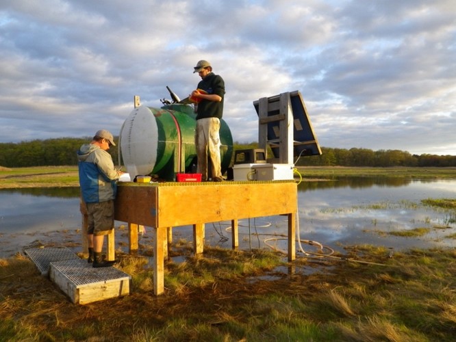 Coastal habitat sampling context